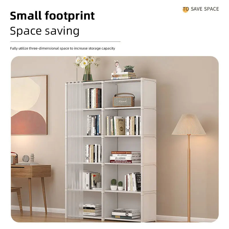Foldable Multi-layer Wardrobe Dustproof Simple Assembly DIY