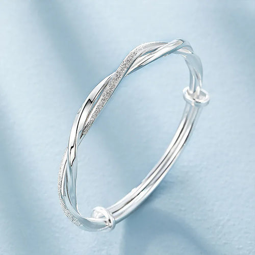 925 Sterling Silver Cute Feminine Bead Bracelet