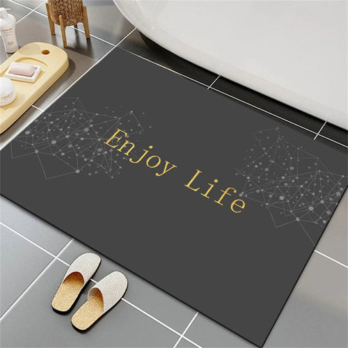 Absorbent Diatom Mud Water Absorbing Bathroom Pad