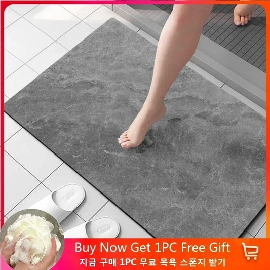 Diatomite Super Absorbent Bathroom Non-slip Bath Shower Mat