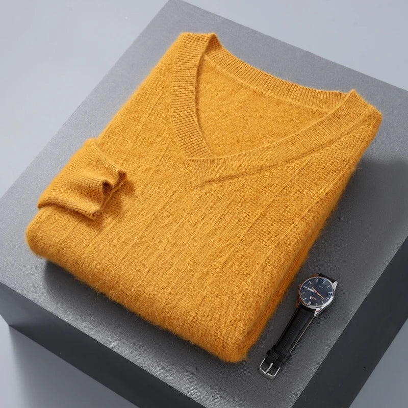 2024 New Cashmere Sweater V neck Sweater