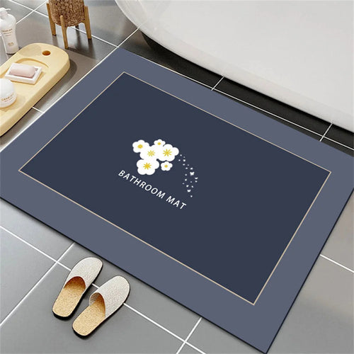 Absorbent Diatom Mud Water Absorbing Bathroom Pad