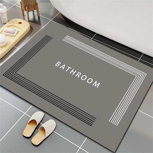 Absorbent Diatom Mud Water Absorbing Bathroom Pad