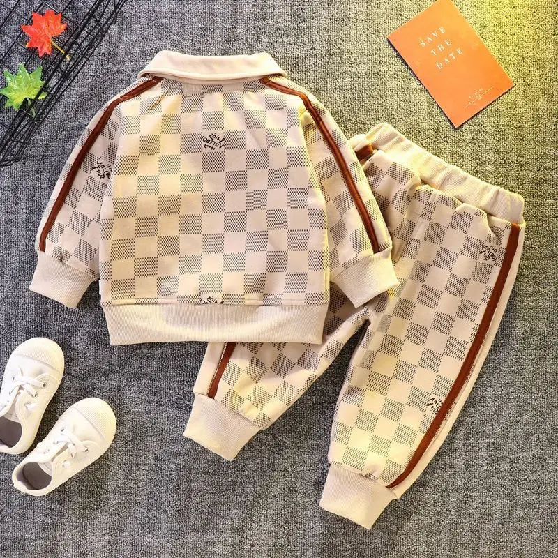 Boys Suit 2023 New Handsome Children Sweater