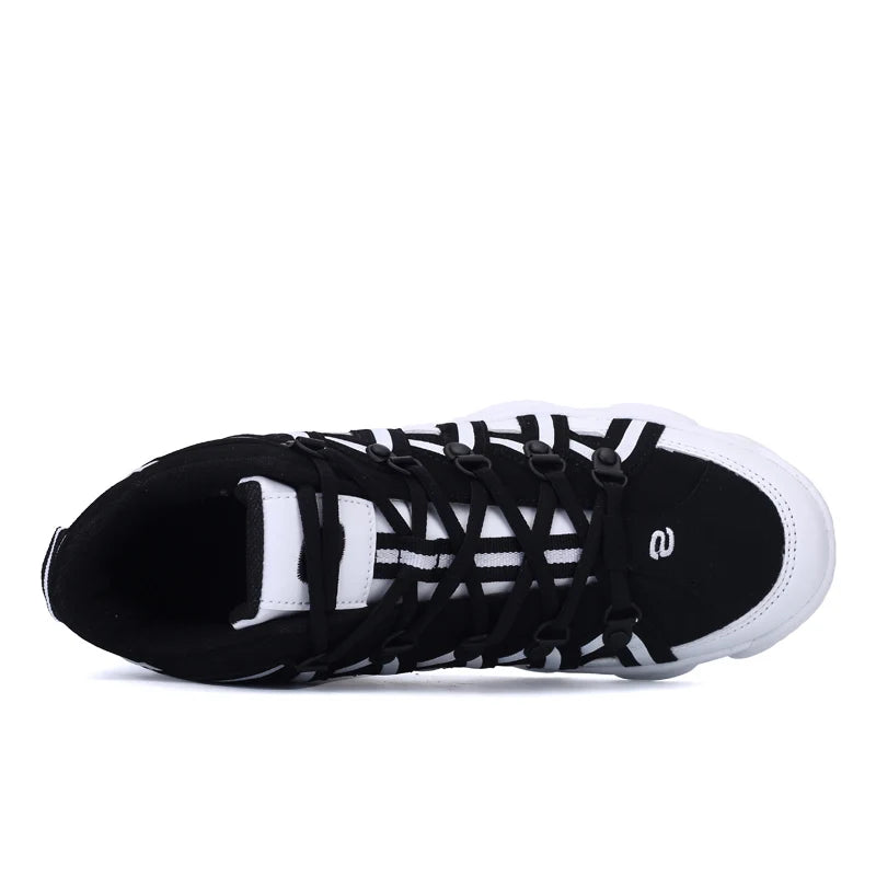 Men's Striped Leisure Sports Sneakers