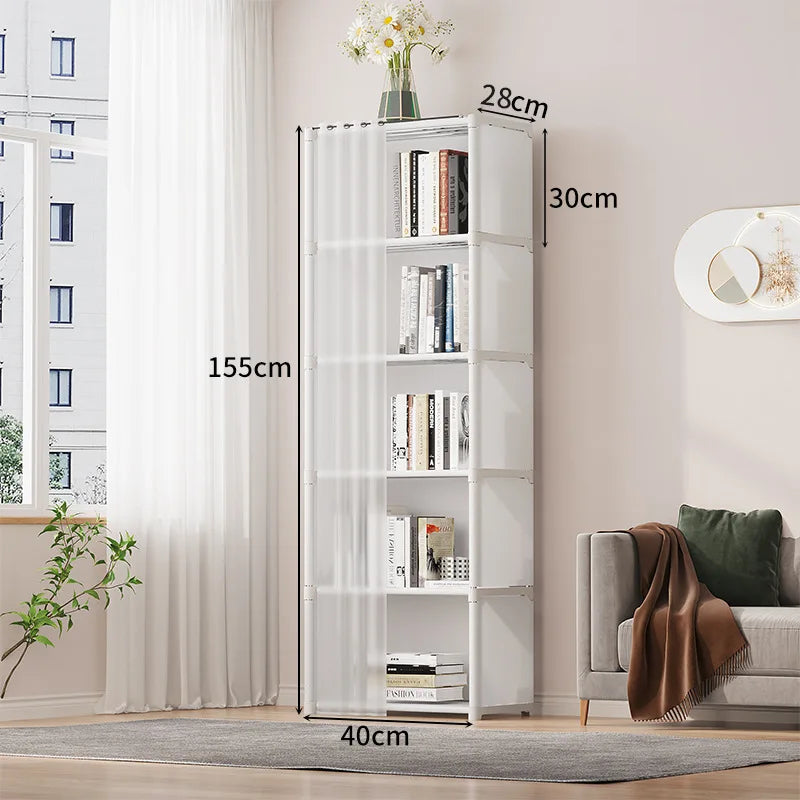 Foldable Multi-layer Wardrobe Dustproof Simple Assembly DIY