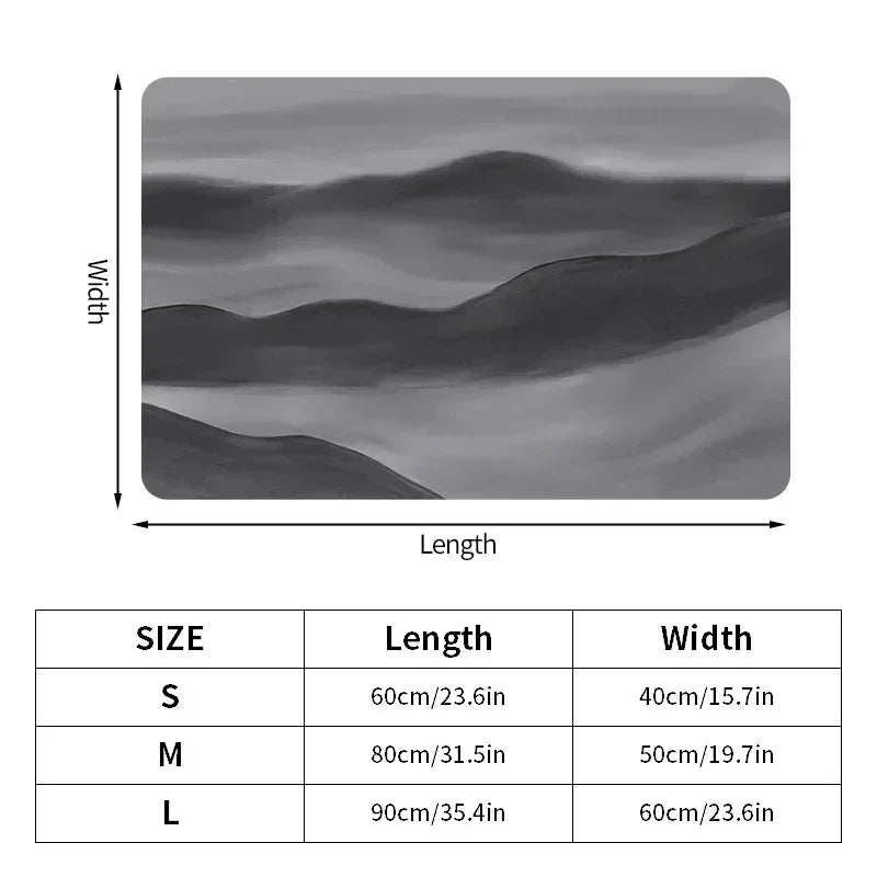 Diatomite Super Absorbent Bathroom Non-slip Bath Shower Mat