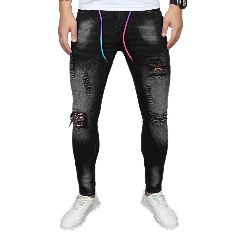 New High Quality Luxury Brand Skinny Jeans