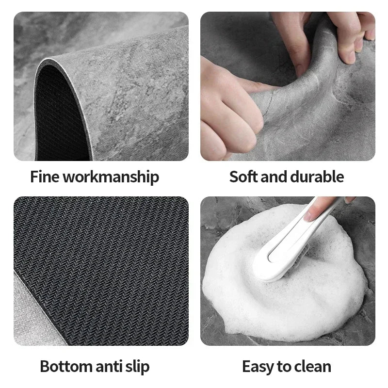 Diatomite Super Absorbent Bathroom Non-slip Bath Shower Mat