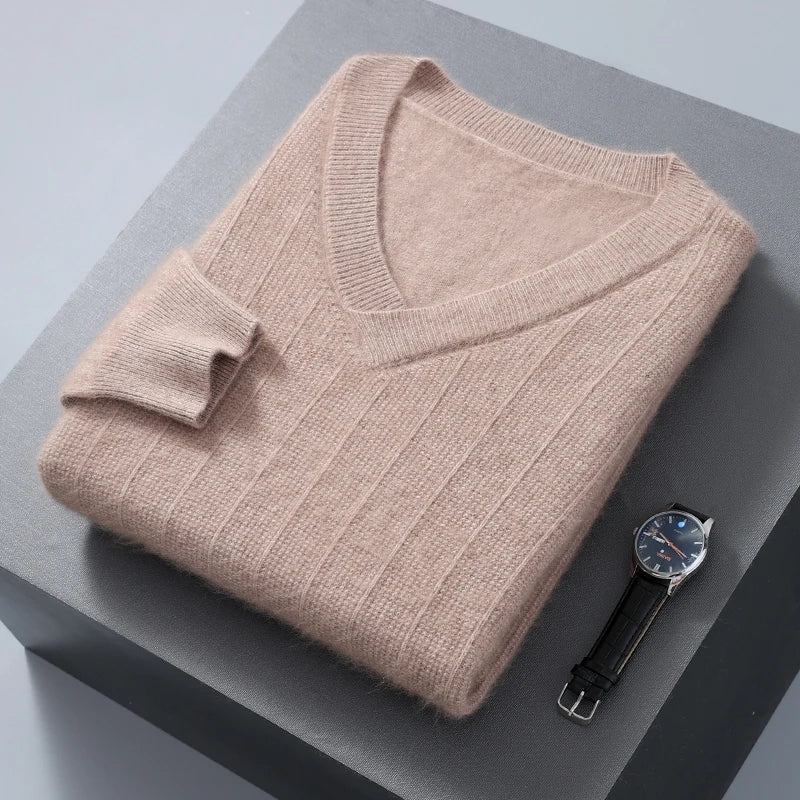 2024 New Cashmere Sweater V neck Sweater