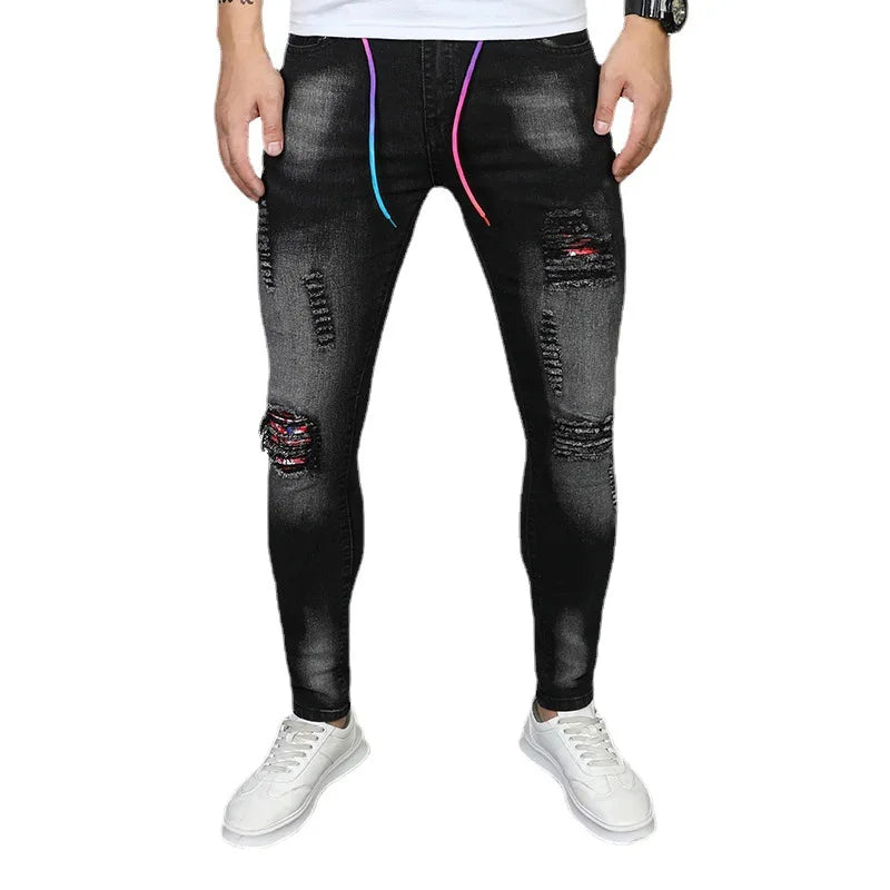 New High Quality Luxury Brand Skinny Jeans