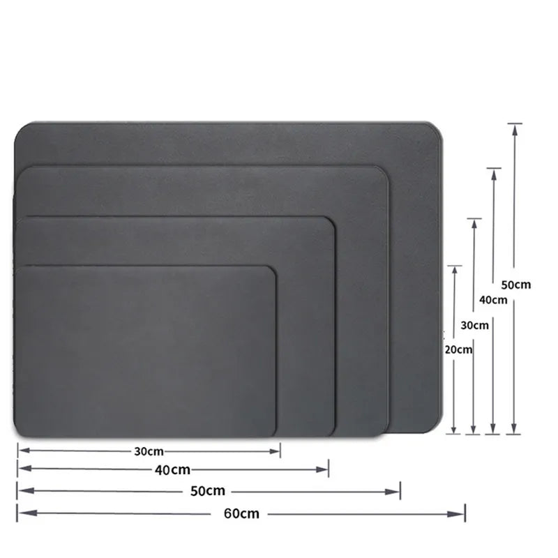Large Kitchen Super Absorbent Diat. Dish Draining Mat