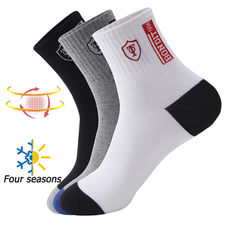 5 Pairs Mens Sports Socks
