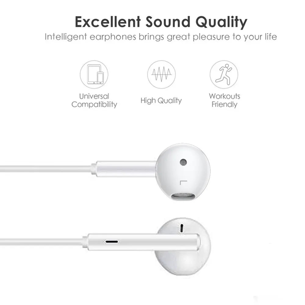 For Apple Original Headphones For iPhone 14 13 12 11 Pro Max mini