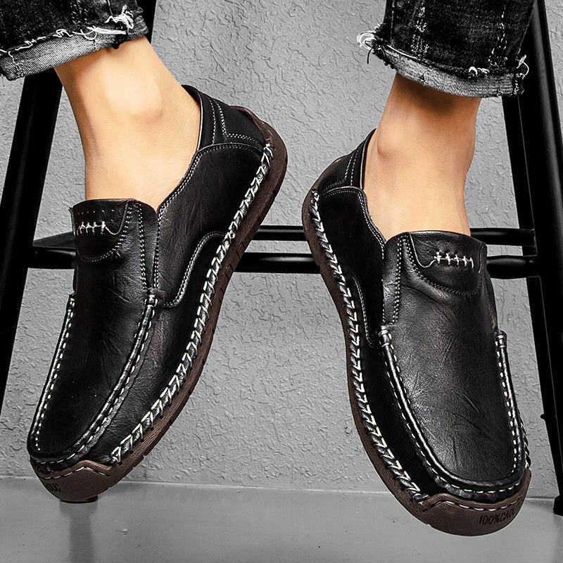 Leather Soft Sole Business Men's Shoes
