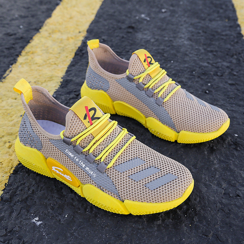 Men's Style Trendy Cloth Low-top Sports Shoes
