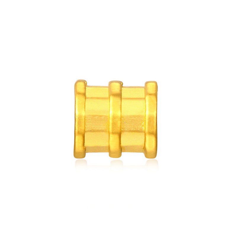 Gold Pendant 3D Hard Gold Bobo Fish