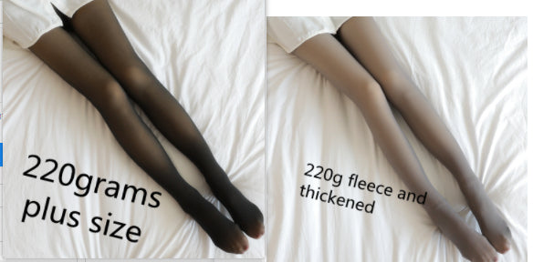Cozy Plus Size Fleece-Lined Leggings for Winter Warmth. Order Now!