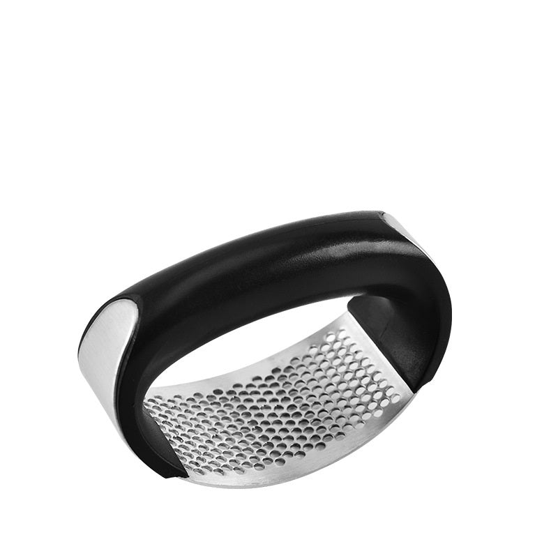 Stainless Steel Manual Curve Garlic Press