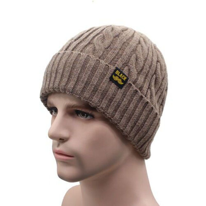 Knitted Hat Men's Hat