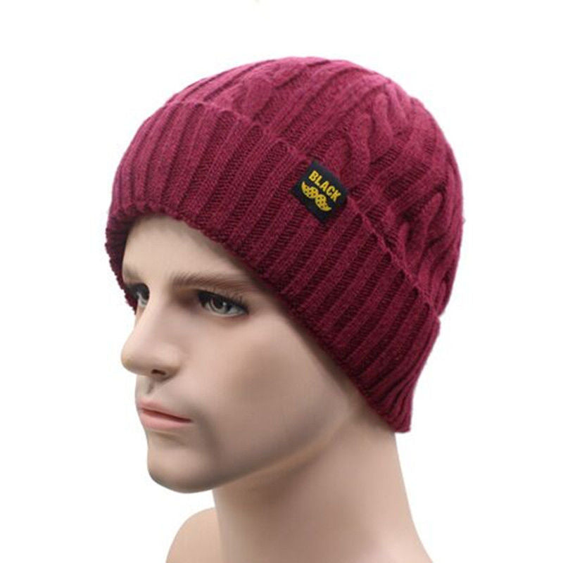 Knitted Hat Men's Hat