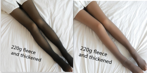 Cozy Plus Size Fleece-Lined Leggings for Winter Warmth. Order Now!