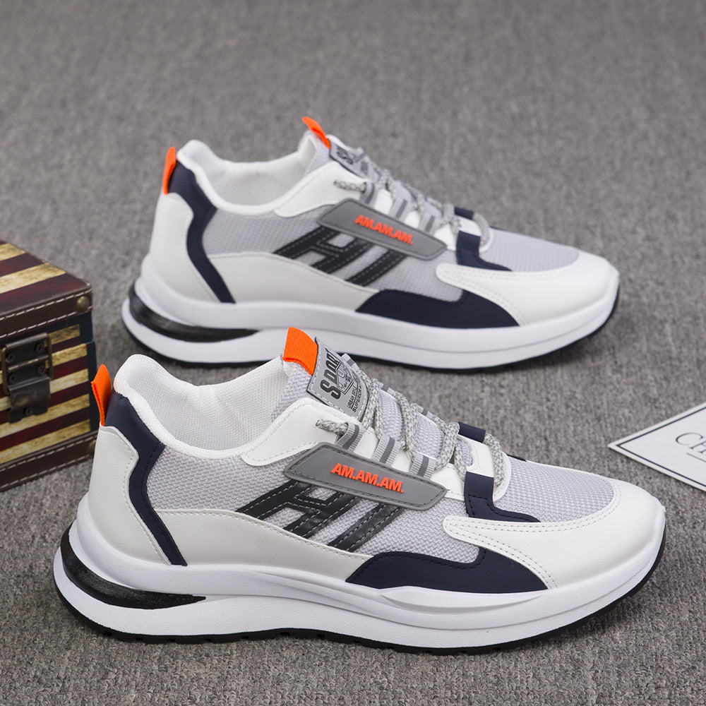 Men Flying Weaving Mesh Breathable Running Shoes