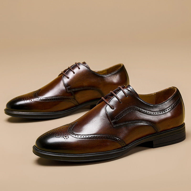 Men's Leather Business Shoes Casual