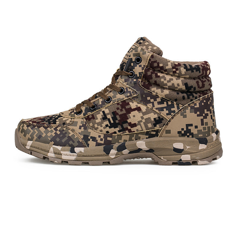 Army Cotton Plus Velvet Cold Shoes