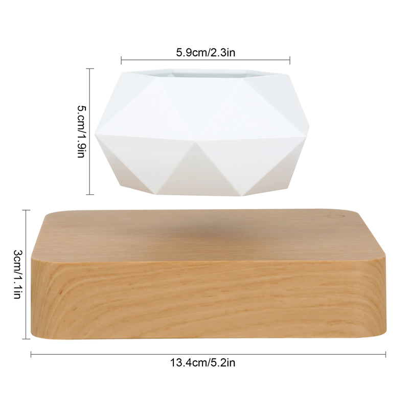 Novelty Levitating Rotation Magnetic Levitation FlowerPot