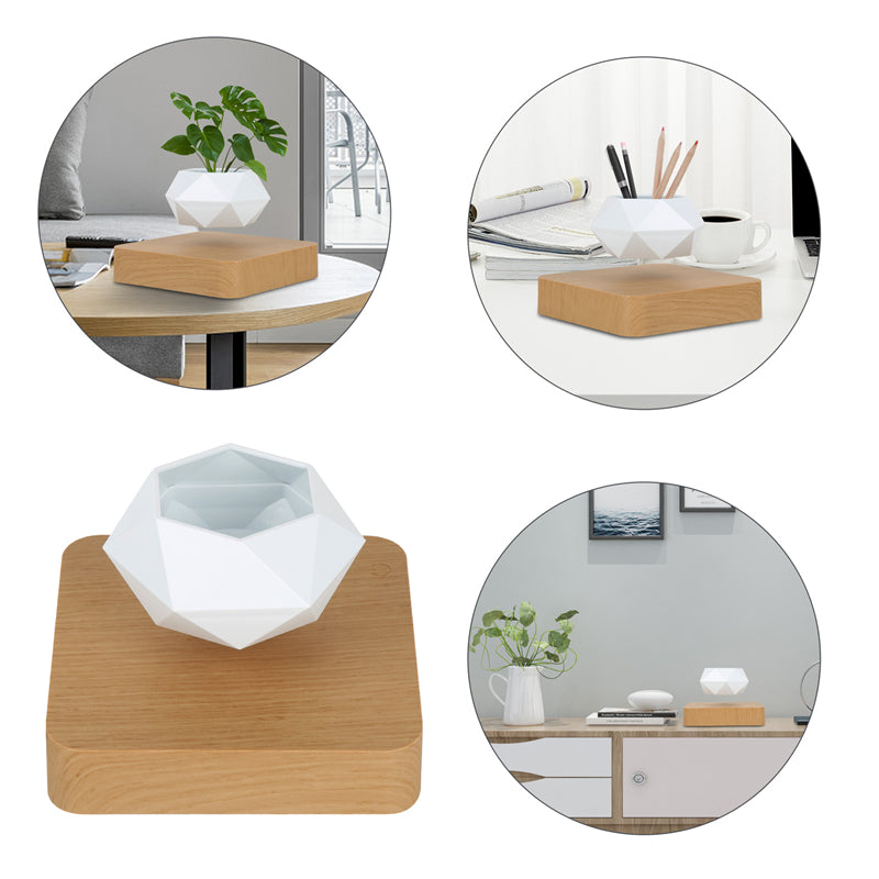 Novelty Levitating Rotation Magnetic Levitation FlowerPot