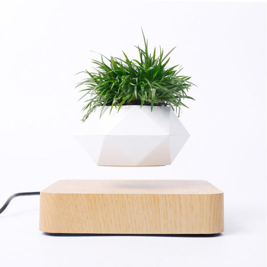Novelty Levitating Rotation Magnetic Levitation FlowerPot