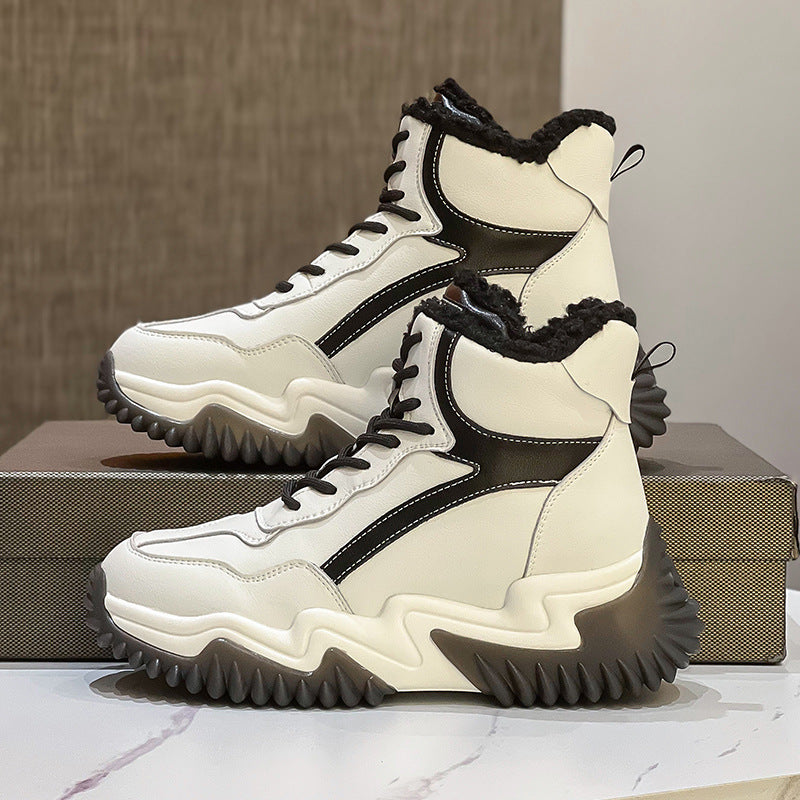 Plush Snow Boots For Women