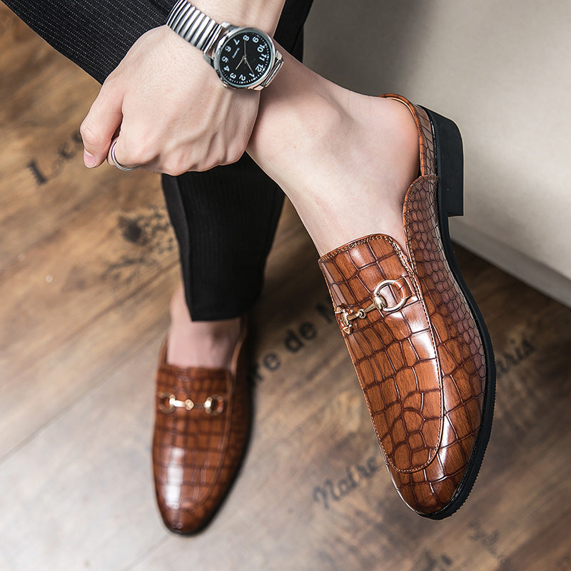 Men's Shoes Half Slippers