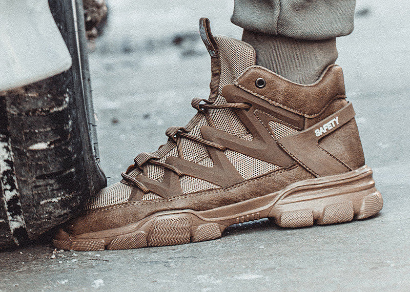 Protective High-top Work Shoes