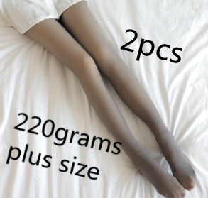 Cozy Plus Size Fleece-Lined Leggings for Winter Warmth. Order Now!