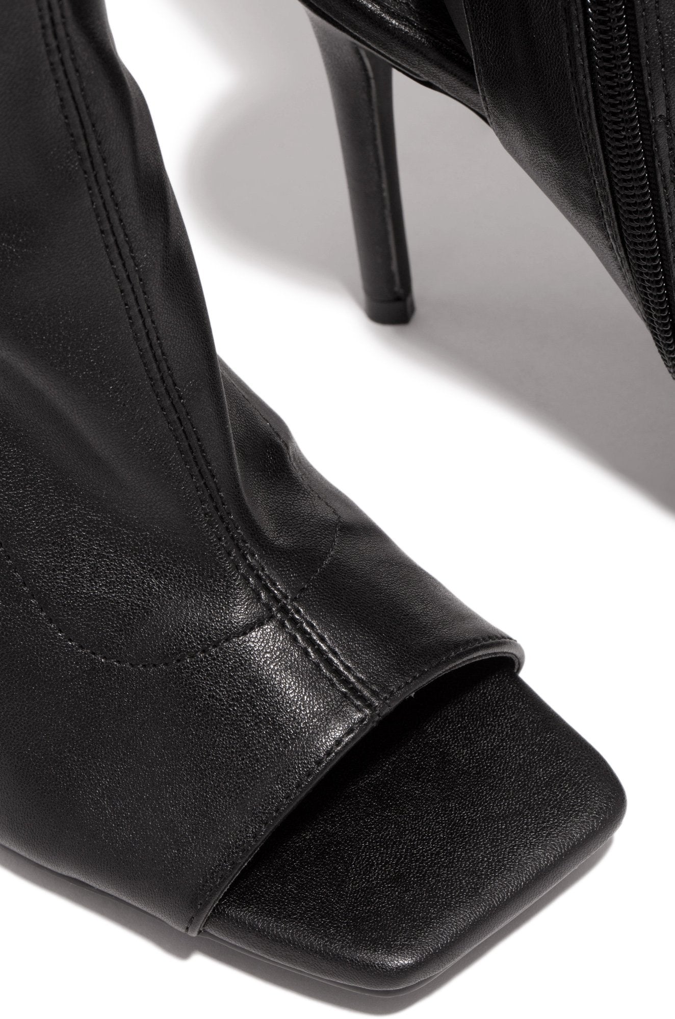 Fish Mouth Women's Boots Stiletto Heels Thin
