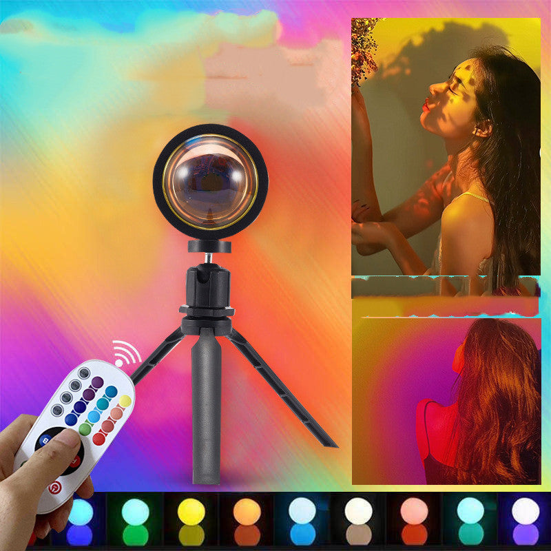 Floor Bedroom Sunset Atmosphere Lamp