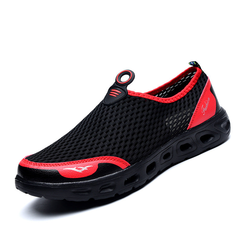 Trendy Mesh Men's Breathable Mesh Upstream Running Shoes