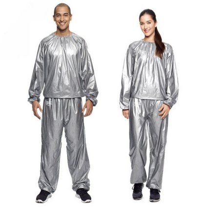 Heavy Duty Anti-Rip Weight Loss Sauna PVC Long Sleeve Suit