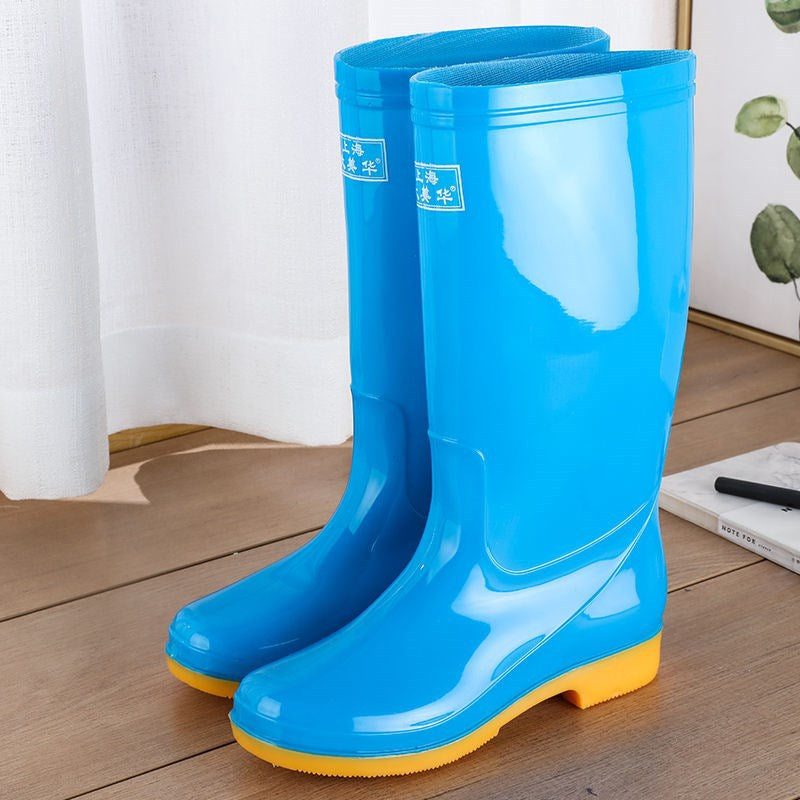 Rain boots waterproof rubber shoes