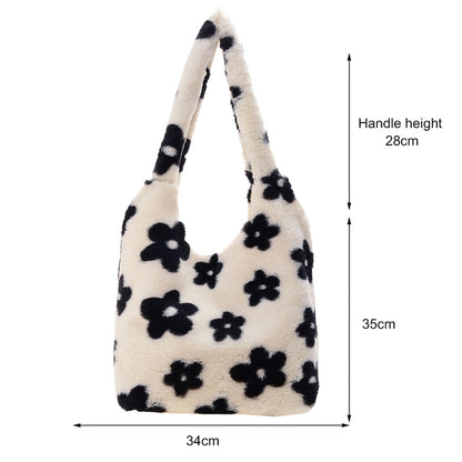 Plush Handbag For Women