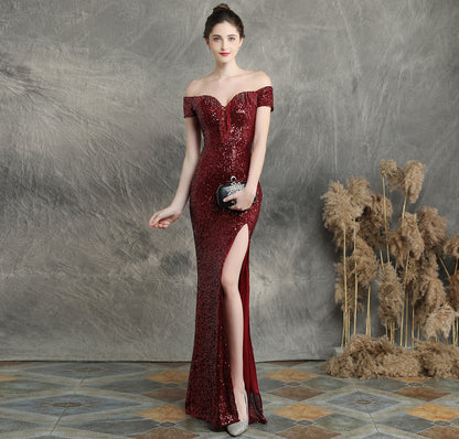 Dream Socialite Gathering Party Evening Dress Toast Clothing