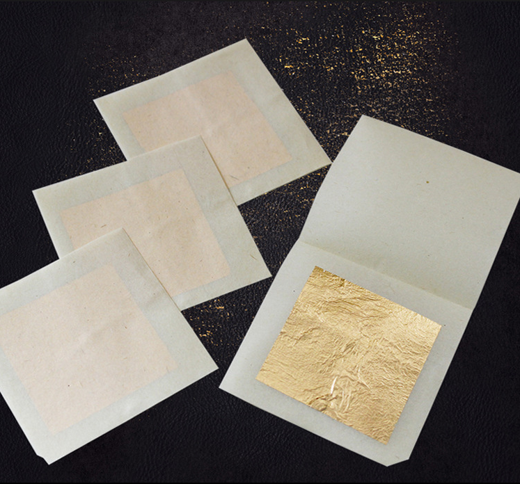 24K gold foil paper pure gold foil paper