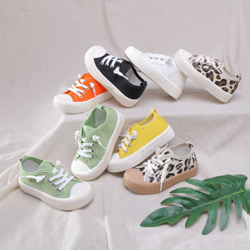 Children's Elastic Canvas Shoes