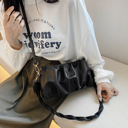 Power Chic: Double Strap Designer Crossbody!