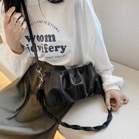 Power Chic: Double Strap Designer Crossbody!
