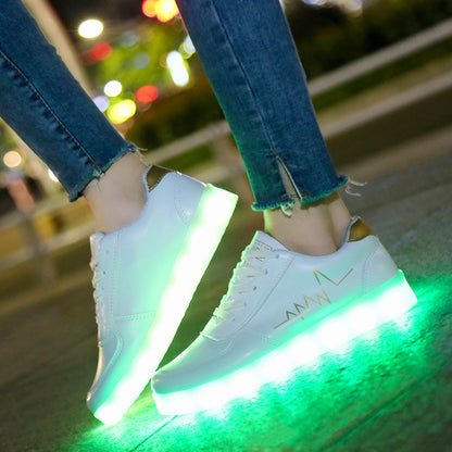 Luminous Shoes USB Charging Led Flash Shoes