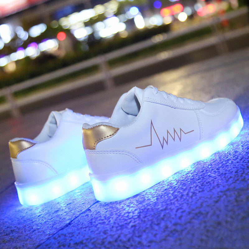 Luminous Shoes USB Charging Led Flash Shoes