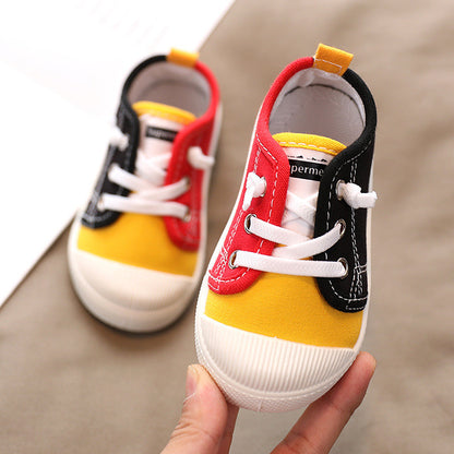 Kindergarten Indoor Baby Cloth Children Canvas Shoes